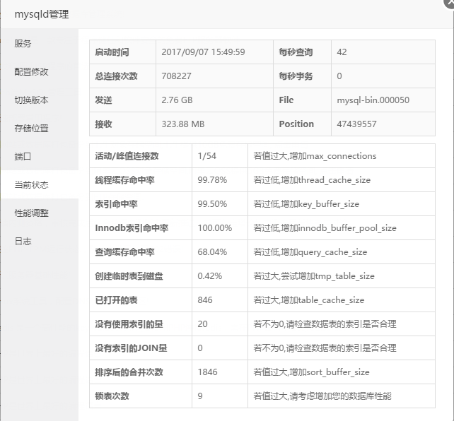 宝塔面板实现MySQL性能简单调优_以行践言